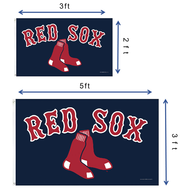 Boston Red Sox Vintage Flag Custom Image