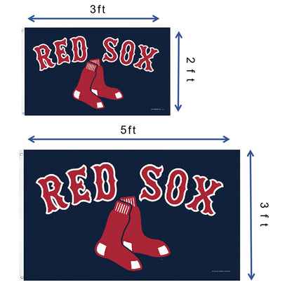 Boston Red Sox Vintage Flag Custom Image