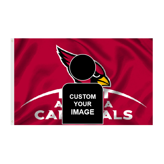 Arizona Cardinals Flag Custom Image
