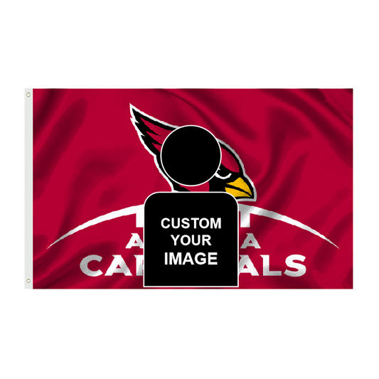 Arizona Cardinals Flag Custom Image