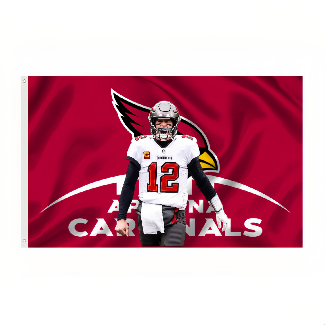 Arizona Cardinals Flag Custom Image