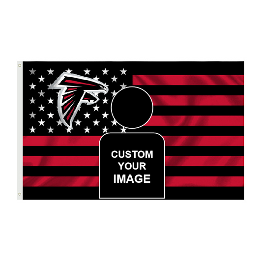 Atlanta Falcons Flag Custom Image