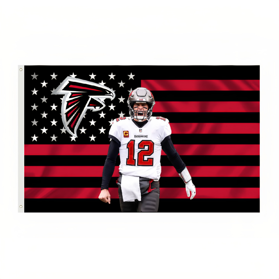 Atlanta Falcons Flag Custom Image