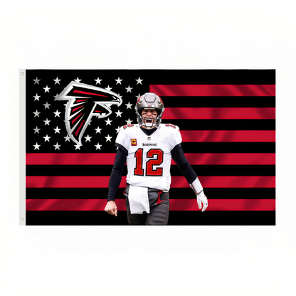 Atlanta Falcons Flag Custom Image