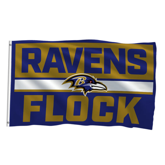 Baltimore Ravens Flag Custom Image