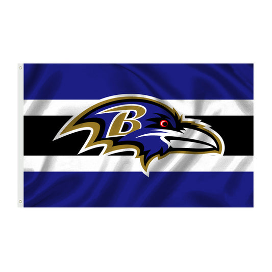 Baltimore Ravens Flag Custom Image