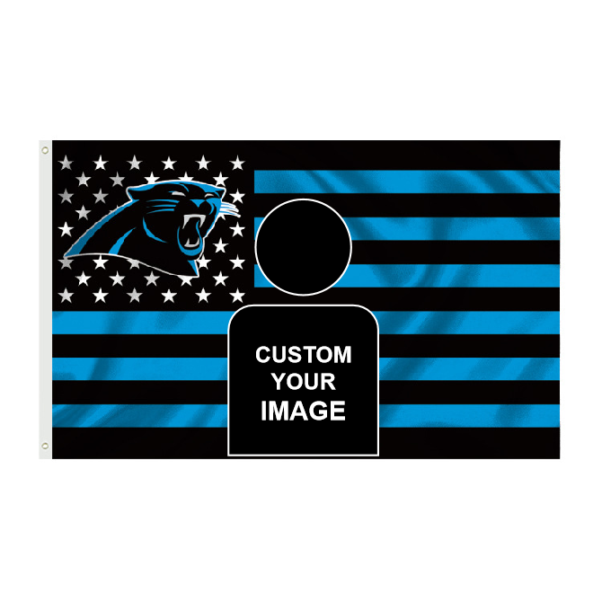 Carolina Panthers Flag Custom Image