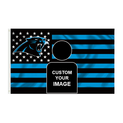 Carolina Panthers Flag Custom Image