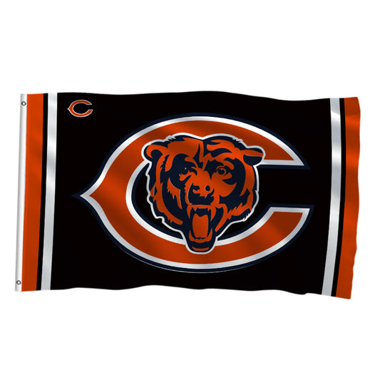 Chicago Bears Flag Custom Image