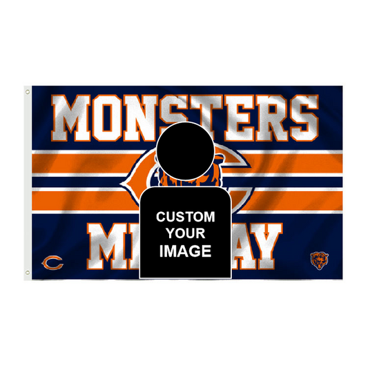 Chicago Bears Flag Custom Image