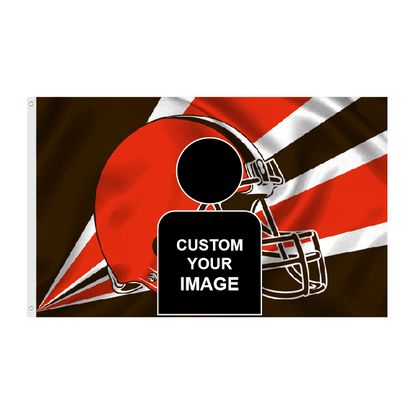 Cleveland Browns Flag Custom Image