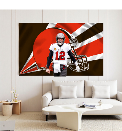 Cleveland Browns Flag Custom Image