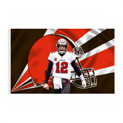 Cleveland Browns Flag Custom Image