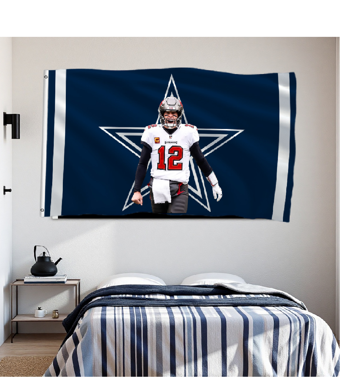 Dallas Cowboys Flag Custom Image