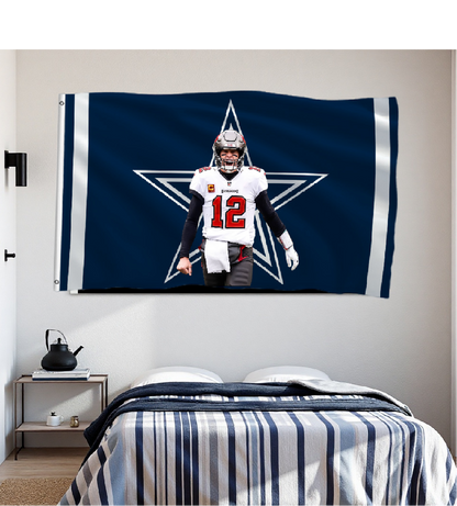 Dallas Cowboys Flag Custom Image