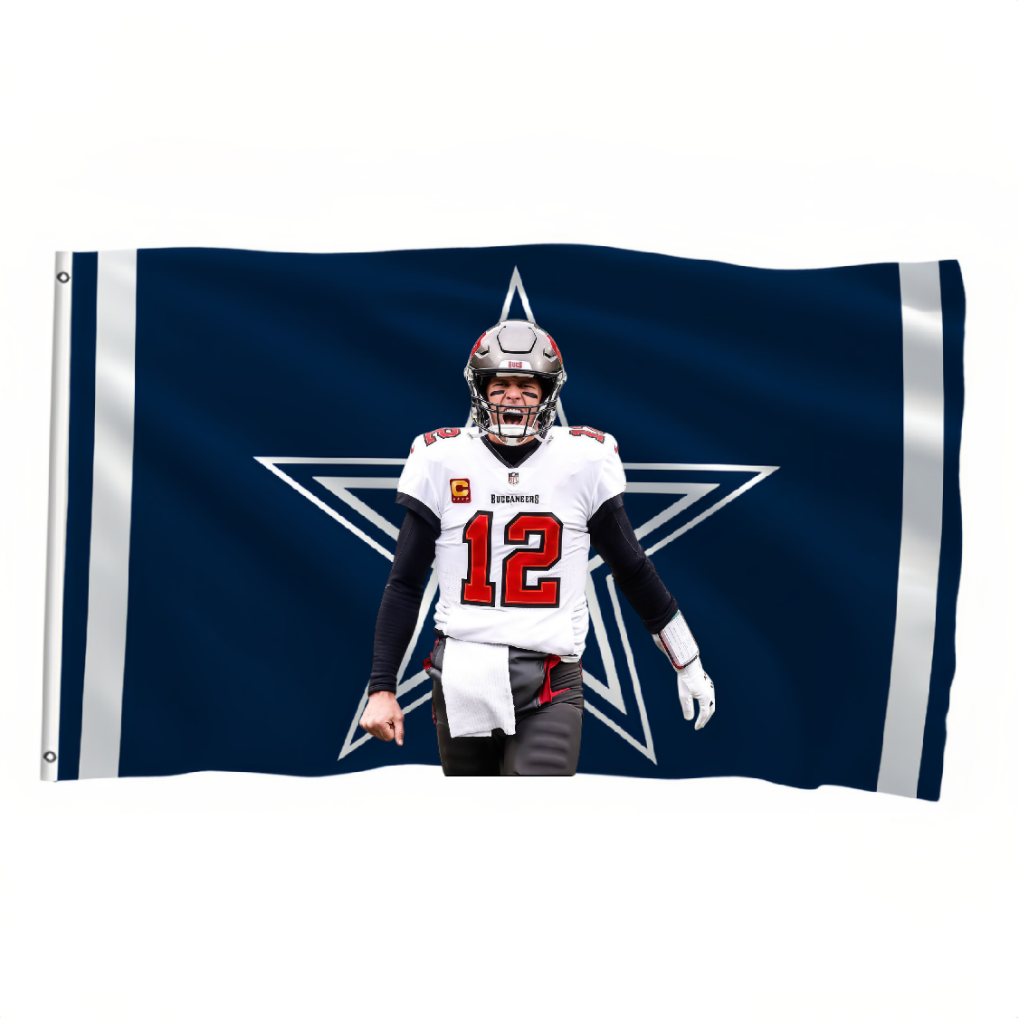 Dallas Cowboys Flag Custom Image