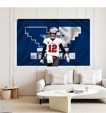 Dallas Cowboys Flag Custom Image