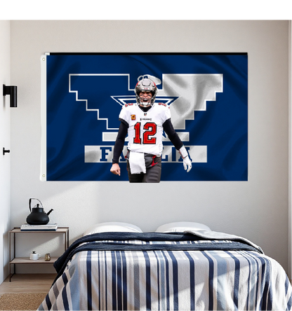 Dallas Cowboys Flag Custom Image