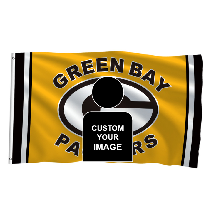 Green Bay Packers Yellow Flag Custom Image