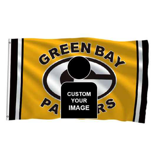 Green Bay Packers Yellow Flag Custom Image