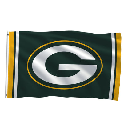 Green Bay Packers Flag Custom Image