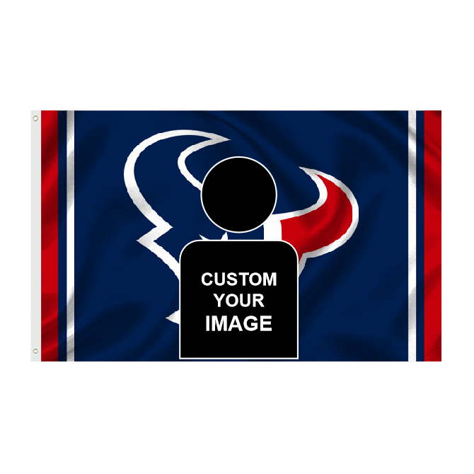 Houston Texans Flag Custom Image