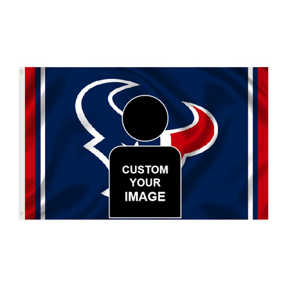 Houston Texans Flag Custom Image