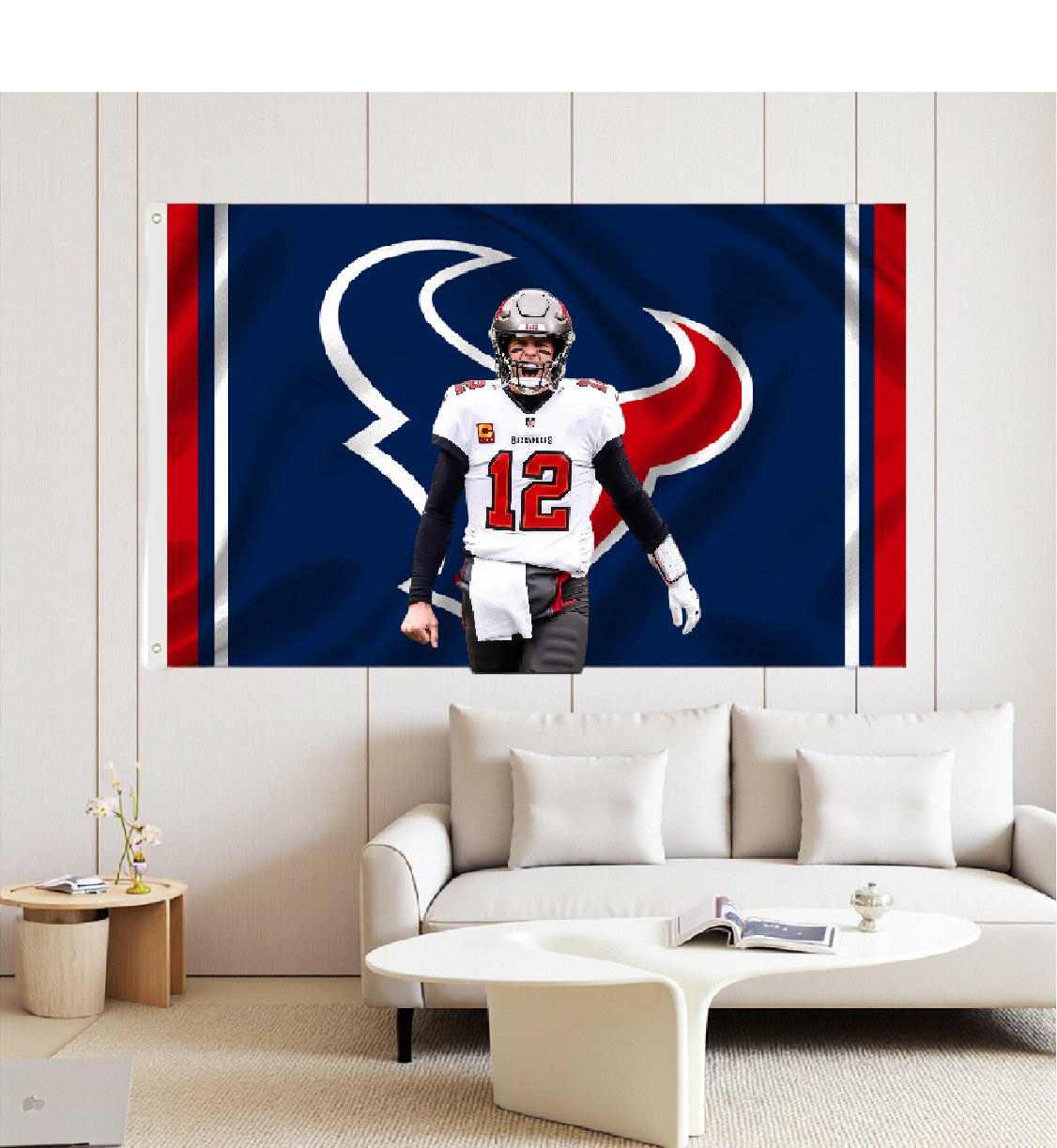 Houston Texans Flag Custom Image