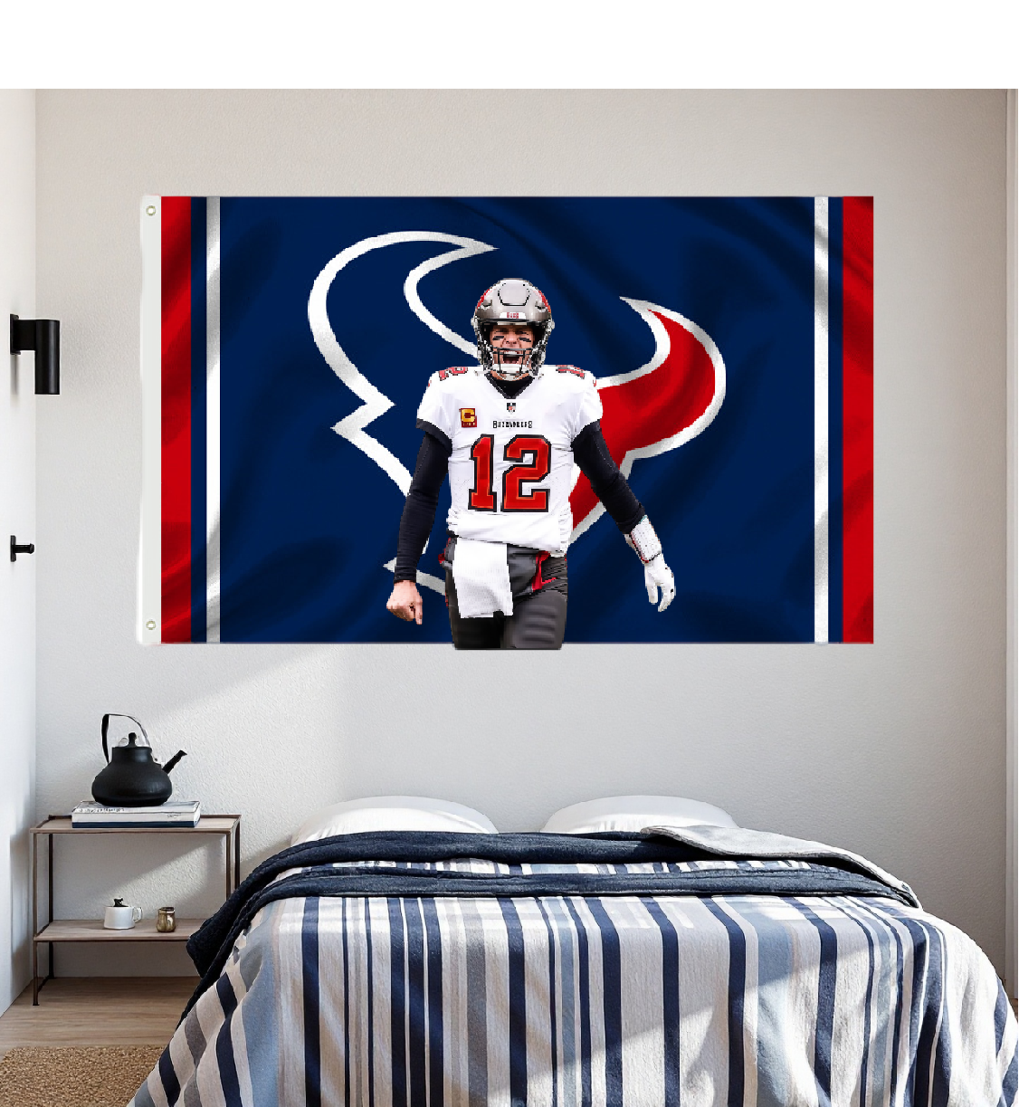 Houston Texans Flag Custom Image