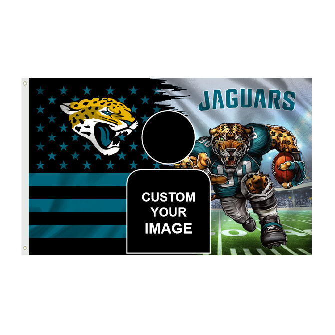 Jacksonville Jaguars Flag Custom Image