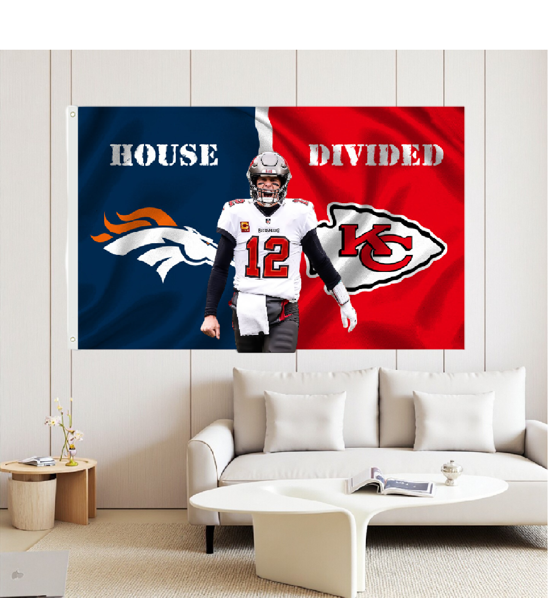 Kansas City Chiefs Flag Custom Image