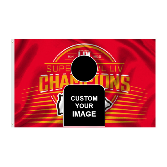 Kansas City Chiefs Flag Custom Image
