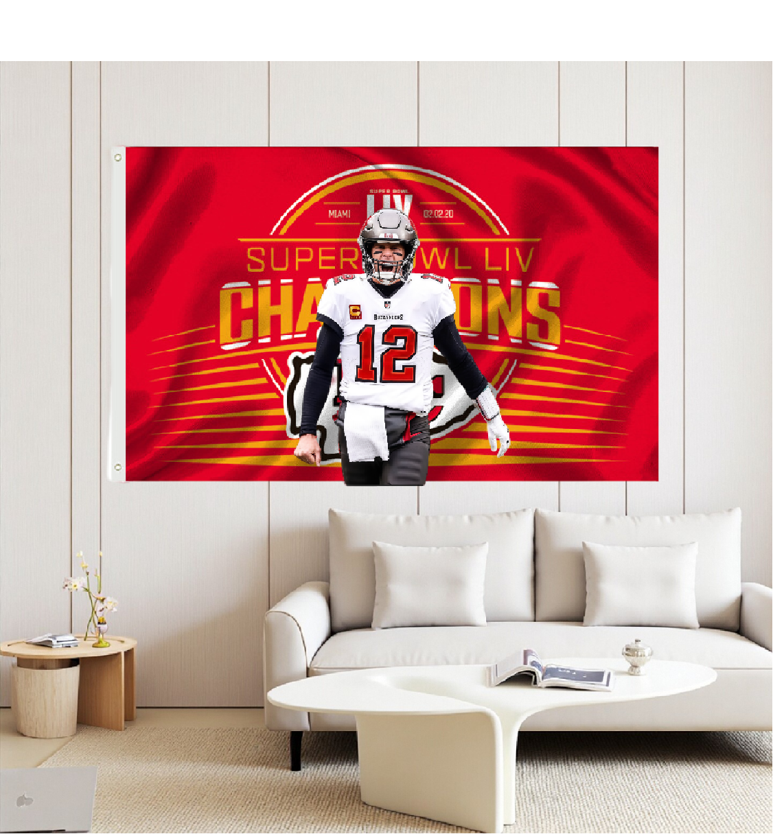 Kansas City Chiefs Flag Custom Image