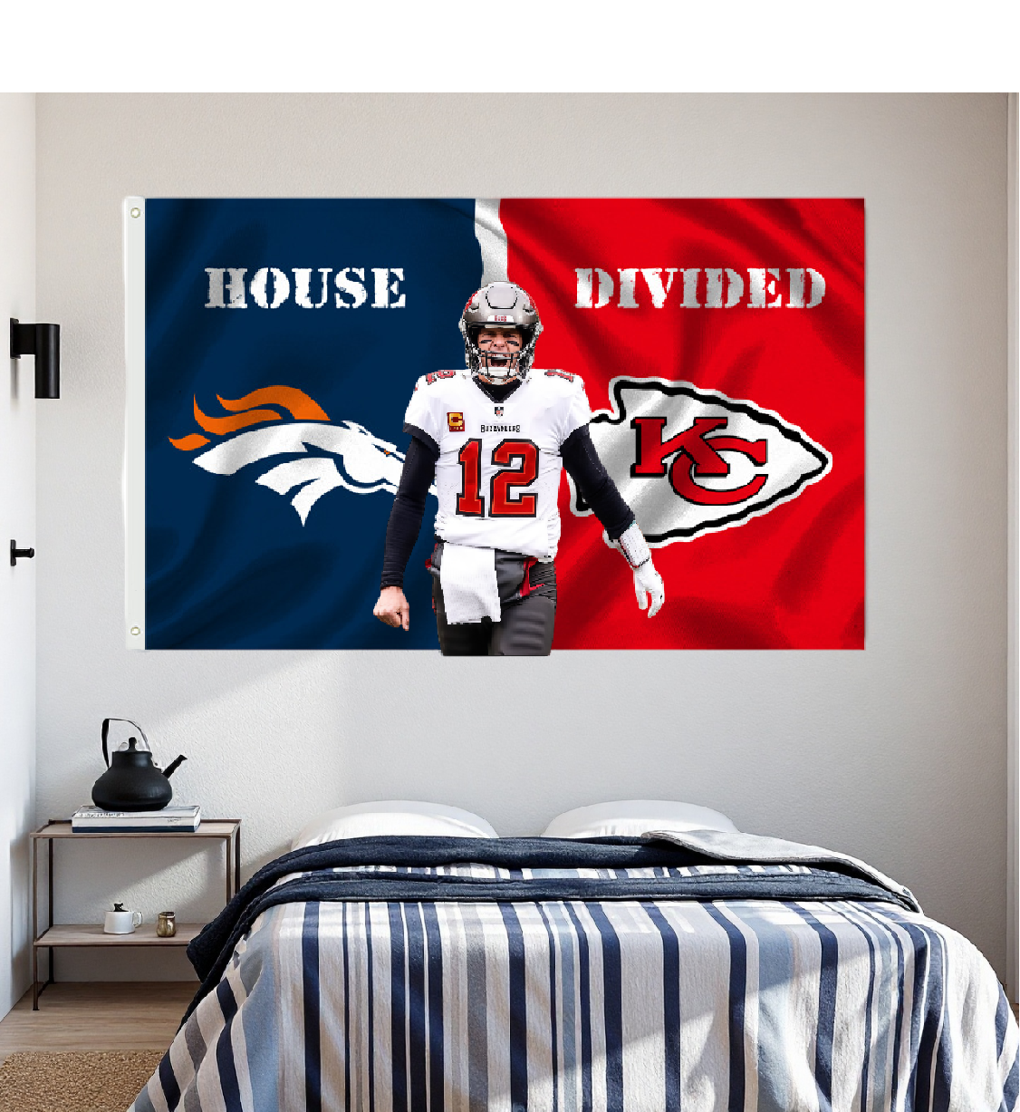 Kansas City Chiefs Flag Custom Image