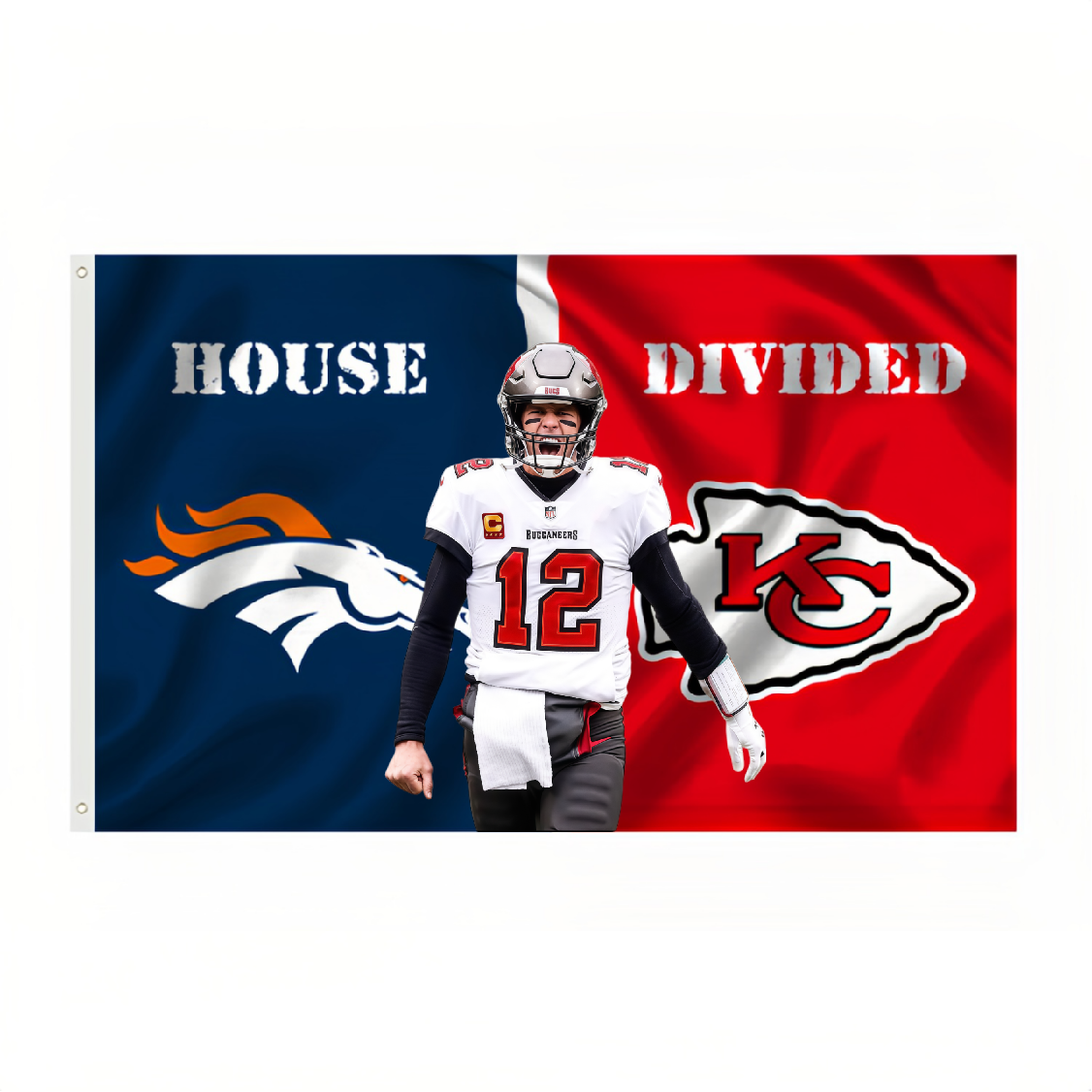 Kansas City Chiefs Flag Custom Image