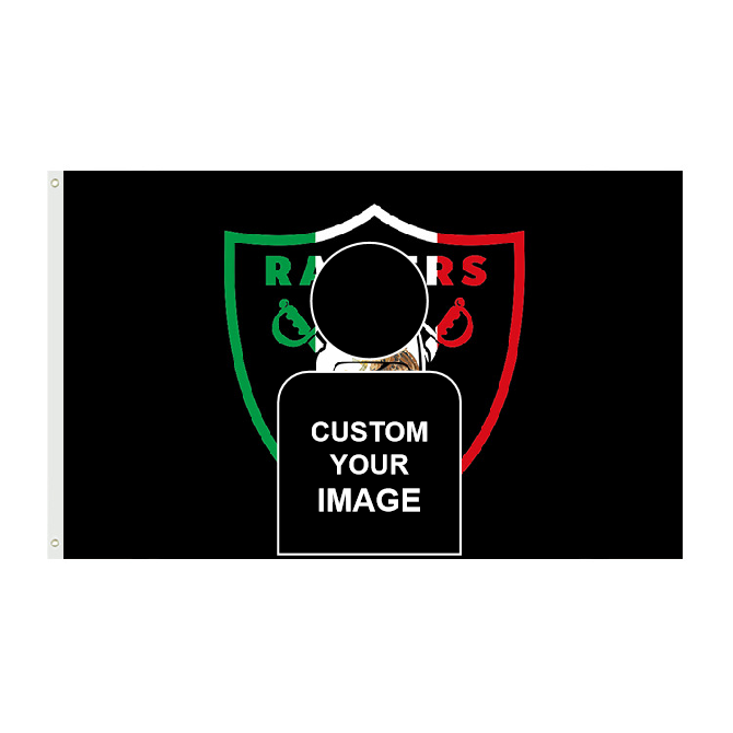Las Vegas Raiders Flag Custom Image