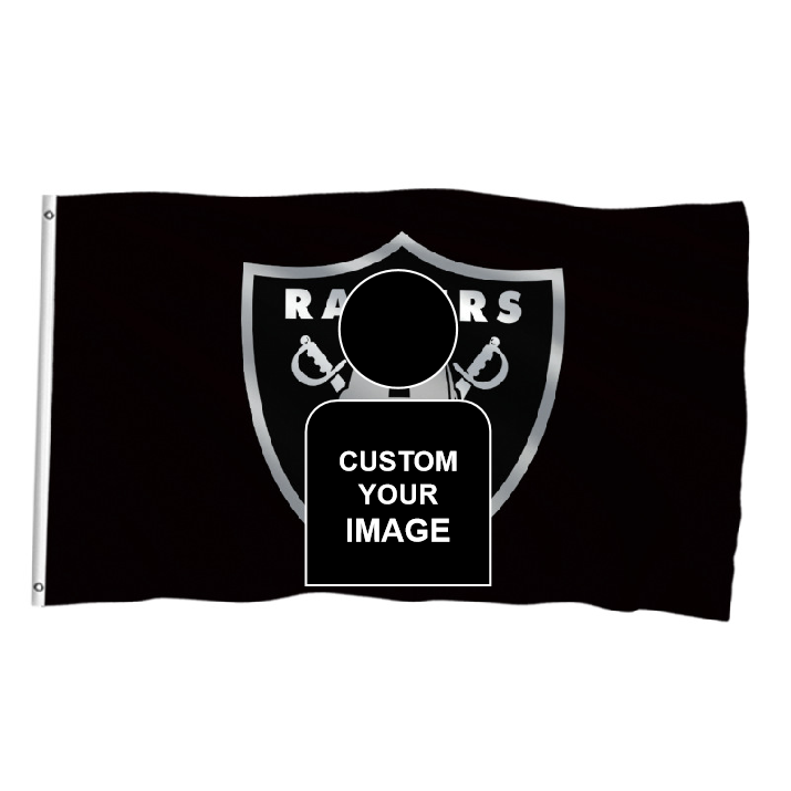 Las Vegas Raiders Flag Custom Image
