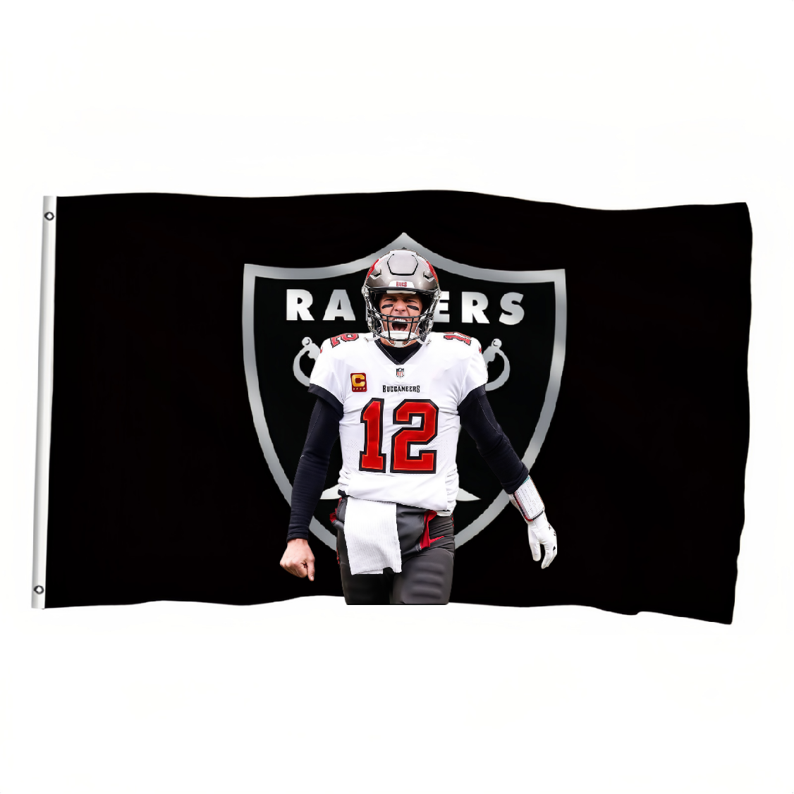 Las Vegas Raiders Flag Custom Image