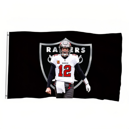 Las Vegas Raiders Flag Custom Image