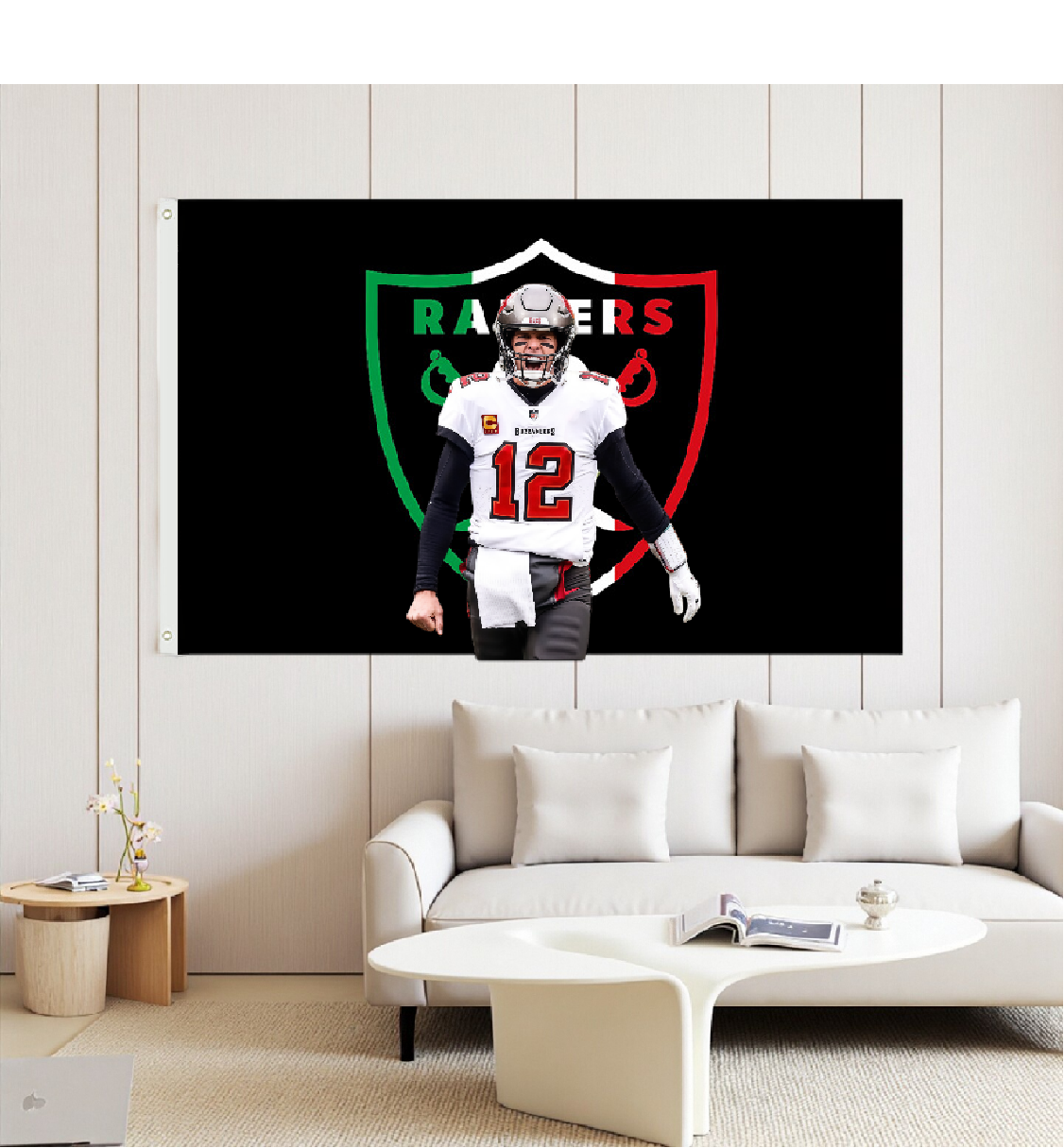 Las Vegas Raiders Flag Custom Image