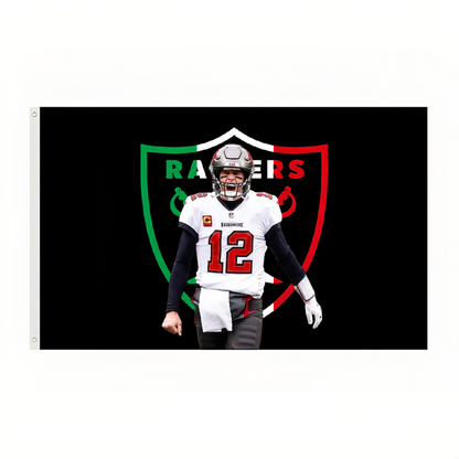 Las Vegas Raiders Flag Custom Image