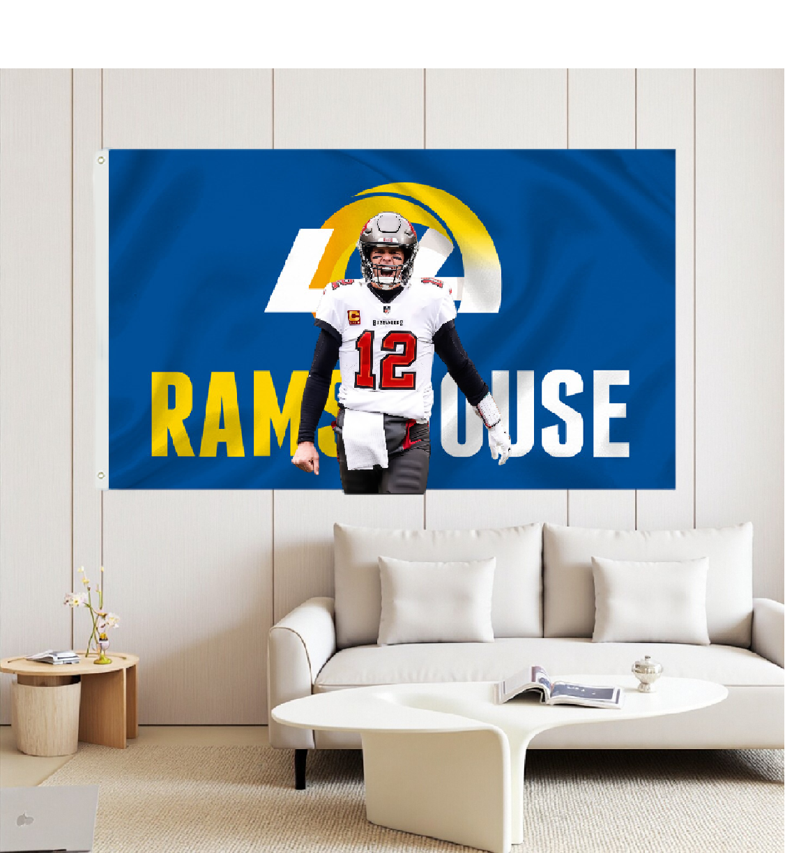 Los angeles Rams Flag Custom Image