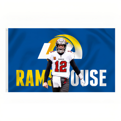 Los angeles Rams Flag Custom Image