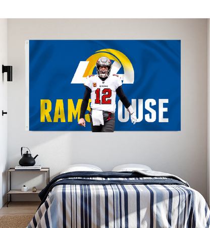 Los angeles Rams Flag Custom Image