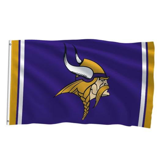 Minnesota Vikings Flag Custom Image