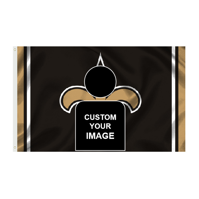 New Orleans Saints Flag Custom Image