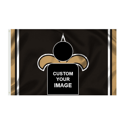 New Orleans Saints Flag Custom Image