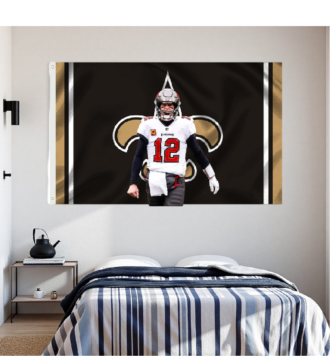 New Orleans Saints Flag Custom Image