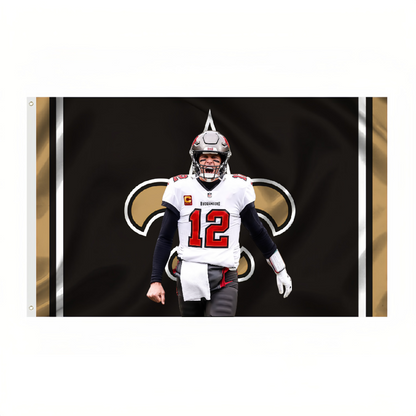 New Orleans Saints Flag Custom Image