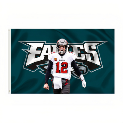 Philadelphia Eagles Flag Custom Image